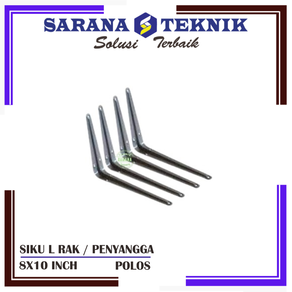 Jual SIKU RAK L / SIKU PENYANGGA RAK / SIKU AMBALAN RAK DINDING / SHELF ...