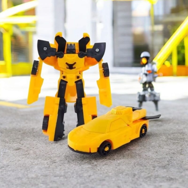 Jual Robot Transformers Mainan Anak Mobil Berubah Jadi Robot | Shopee ...