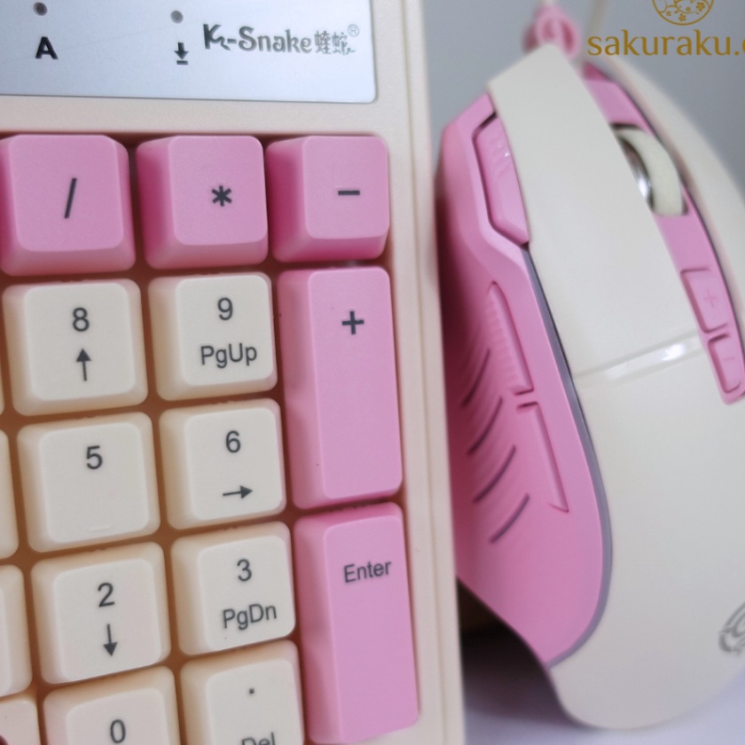 Jual KP8 KM8 98 Keys Gaming Mechanical Feel Keyboard Aesthetic KSnake ...