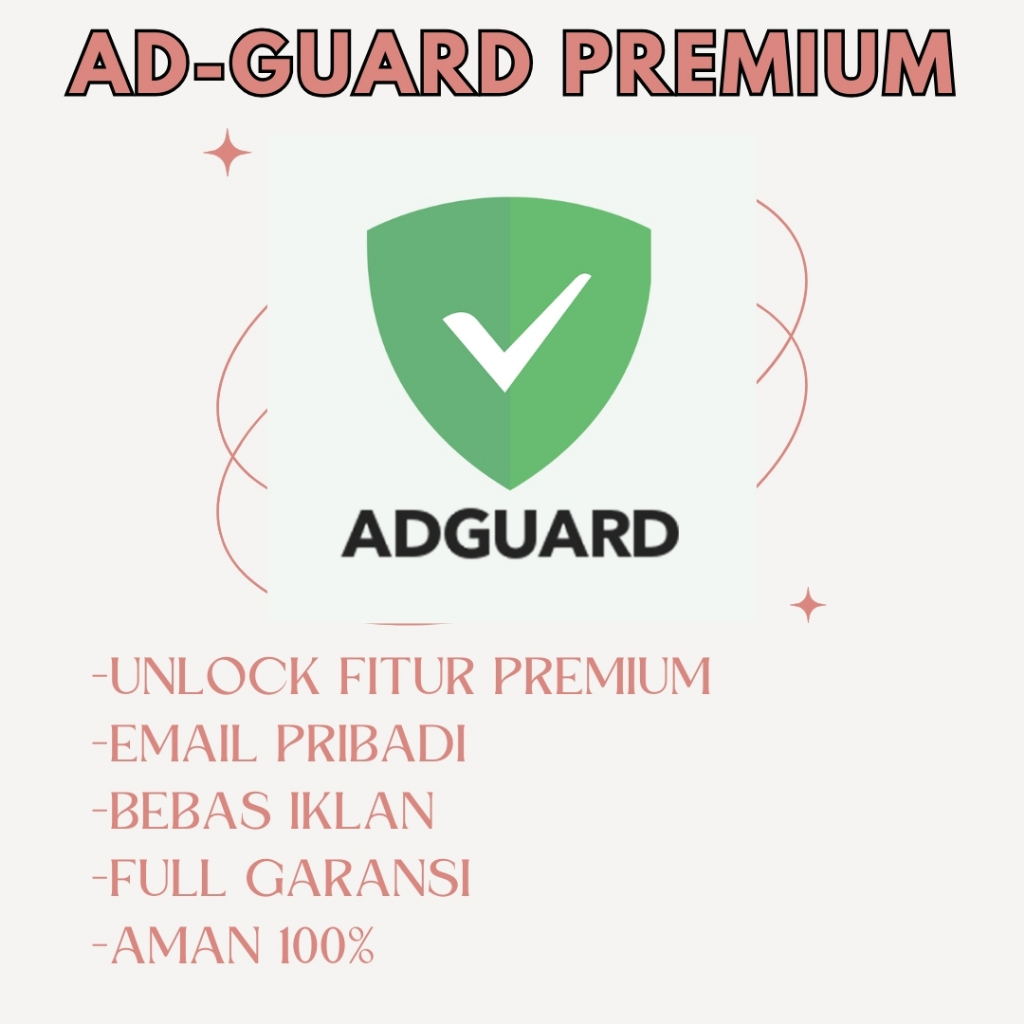 Jual AdGuard Pro Premium Lifetime Bergaransi Selamanya | Shopee Indonesia