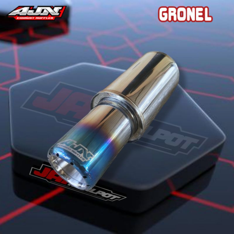 Jual knalpot racing AJN gronel suara full bass | Shopee Indonesia