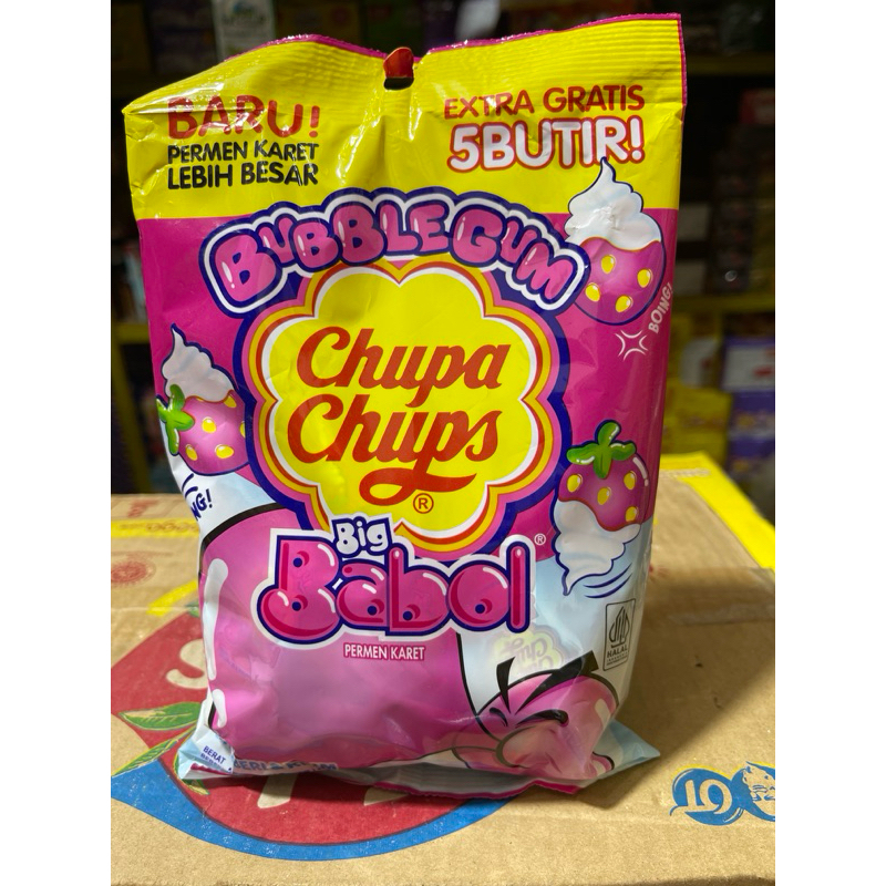 Jual BIG BABOL STRAWBERRY PAK ( ISI 40 BUTIR ) | Shopee Indonesia