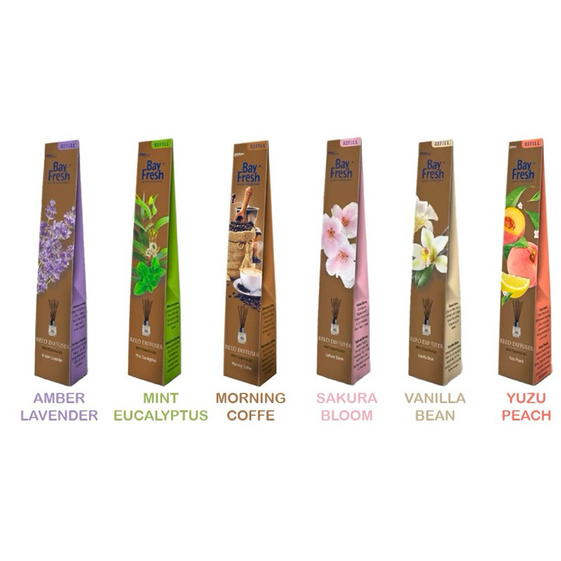Jual BAYFRESH REED DIFFUSER ISI ULANG REFILL 30ml | Shopee Indonesia