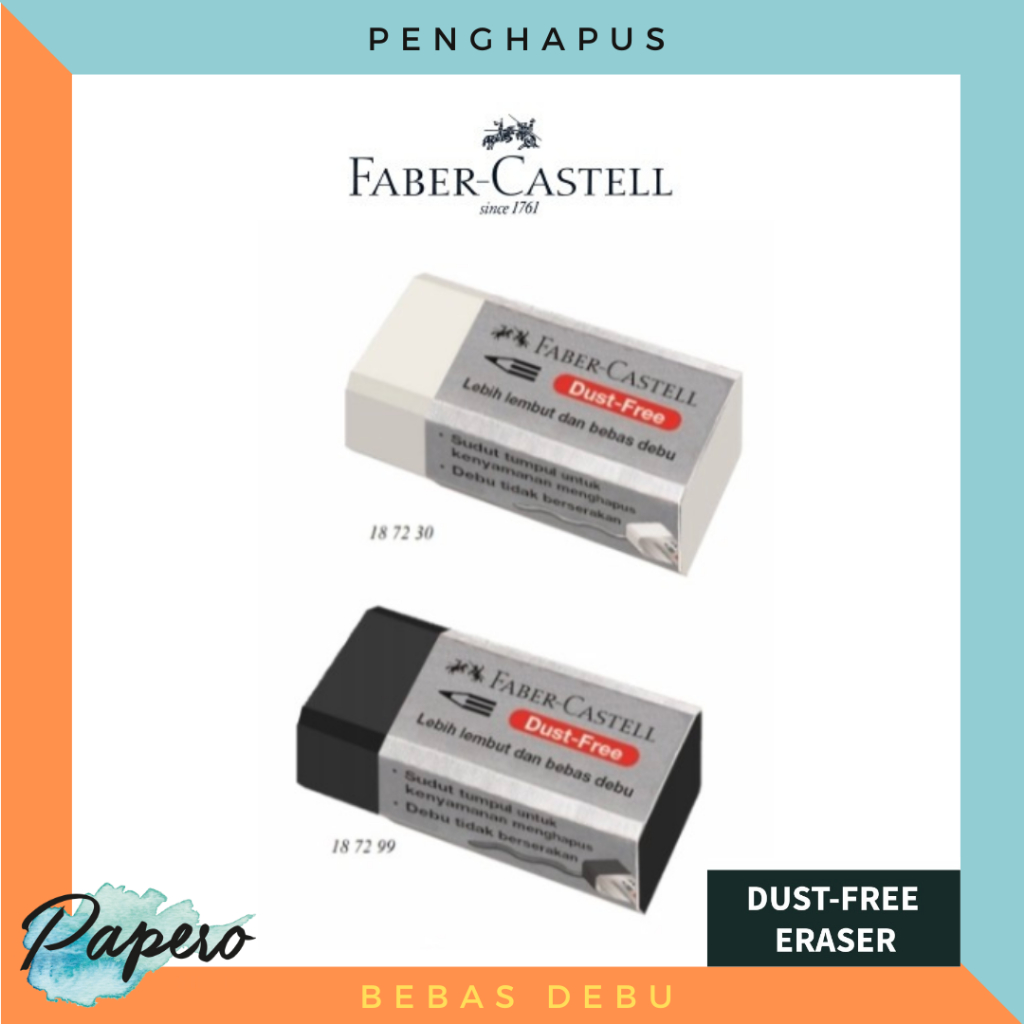 Jual Penghapus Pensil Faber Castell Dust Free / Bebas Debu | Shopee ...