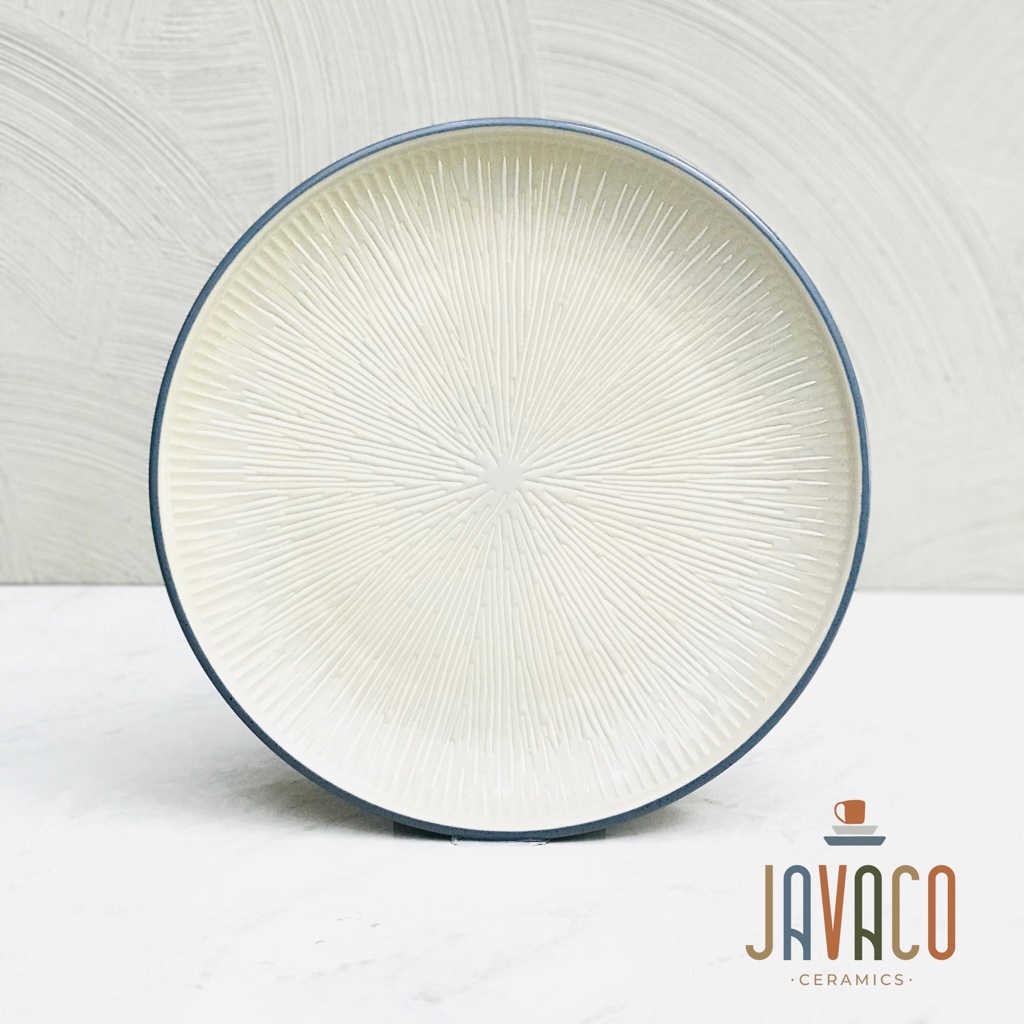 Jual Javaco | Piring Makan Keramik Motif Attelier | Tableware Keramik ...