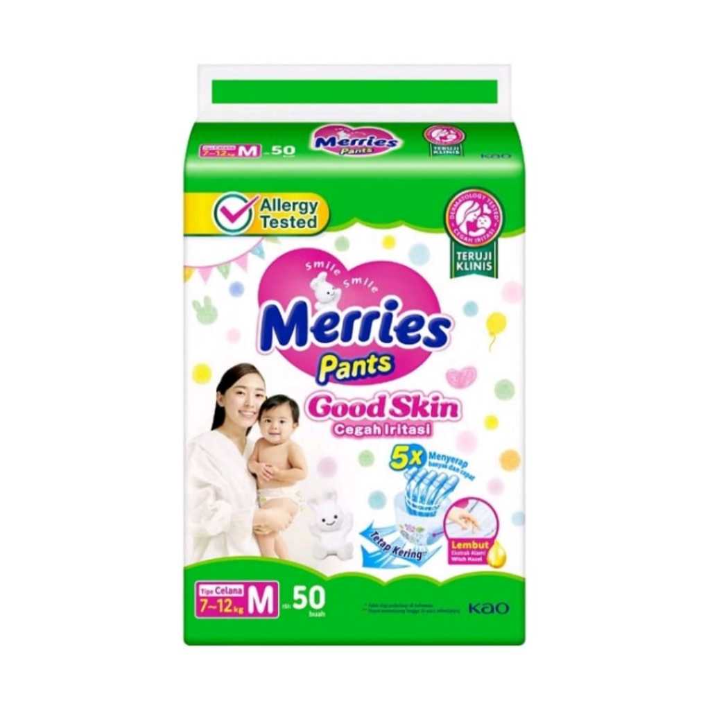 Jual Merries Pants Good Skin M 48 Carton Diapers Baby | Shopee Indonesia