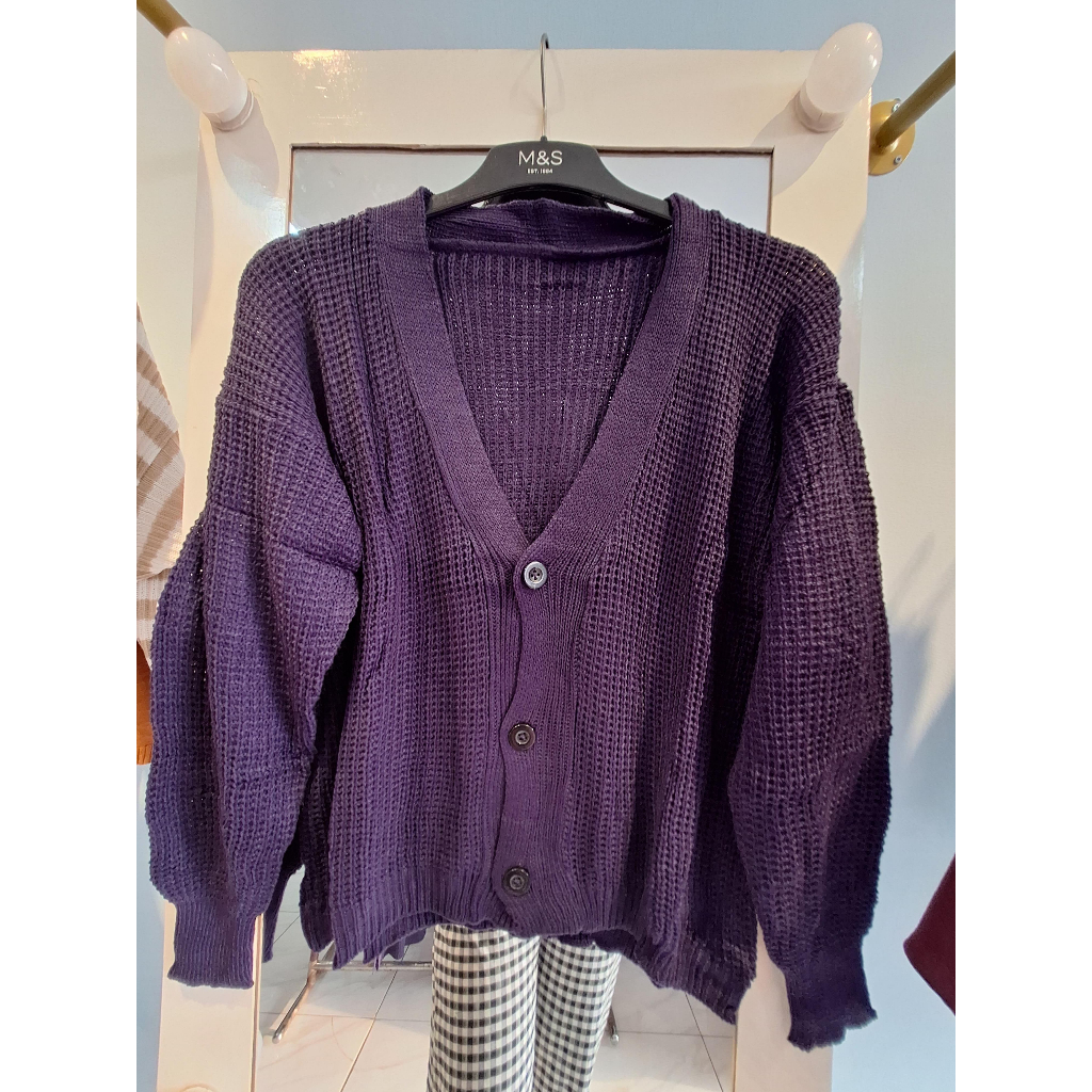 Jual CROP CABLE CARDY CABLE CARDY PREMIUM KARDIGAN OVERSIZE