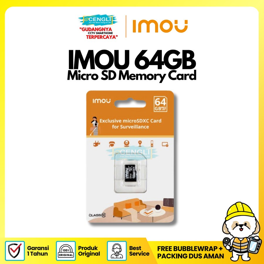Jual MICRO SD 64GB SANDISK CLASS 10 ORIGINAL ASTRINDO / DATASCRIPT ...