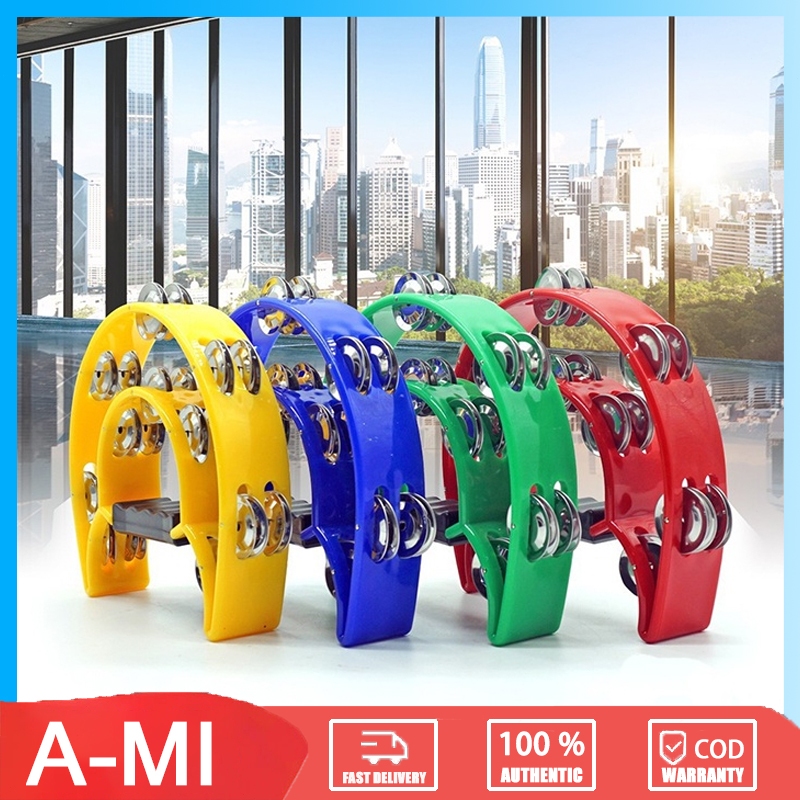 Jual Alat Musik Tamborin Kecrekan Tamborine Gereja Tambourine Instrumen ...