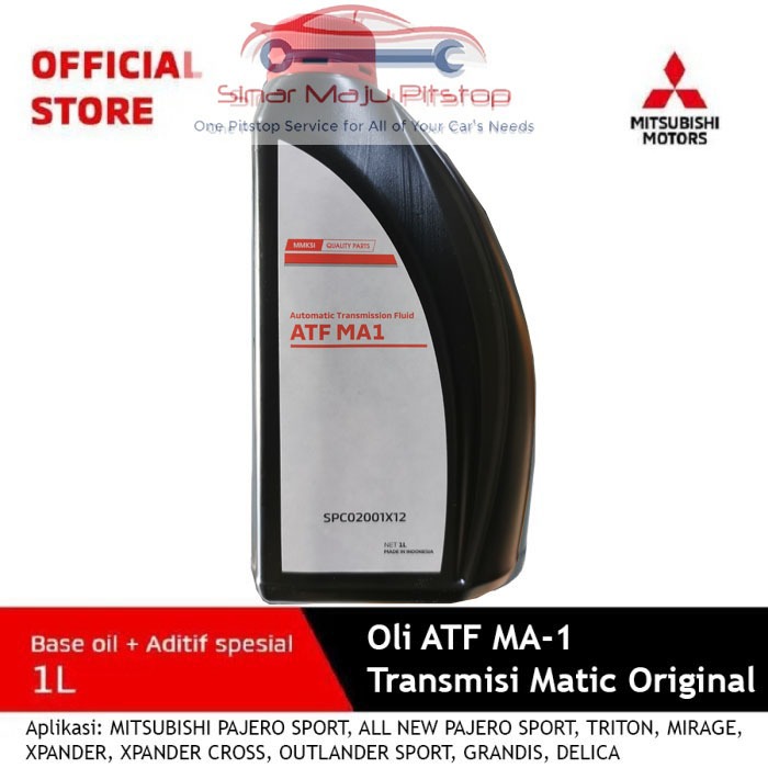 Jual Mitsubishi ATF MA1 Oli Pelumas Transmisi Matic Otomatis 1 Liter ...