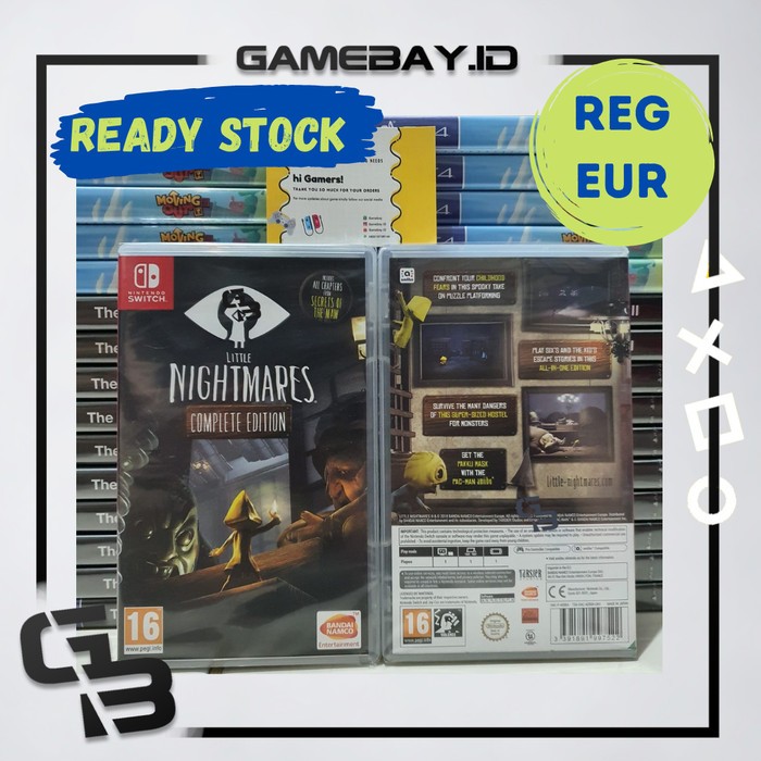 Little Nightmares Deluxe Edition Nintendo Switch – Japan Import, NEUF, Anglais/français