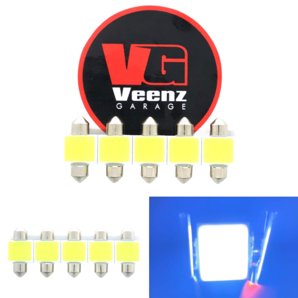 Jual Lampu LED Kabin Plafon Mobil 31MM 12 COB Plasma | Shopee Indonesia