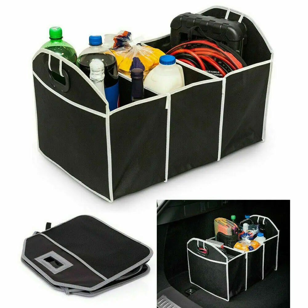Jual Tas Organizer Bagasi Mobil Foldable Storage Container 52x33cm ...