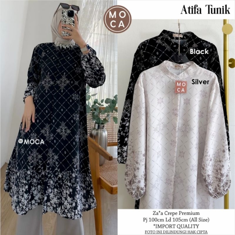 Jual ATIFA TUNIK BY MOCA | Shopee Indonesia