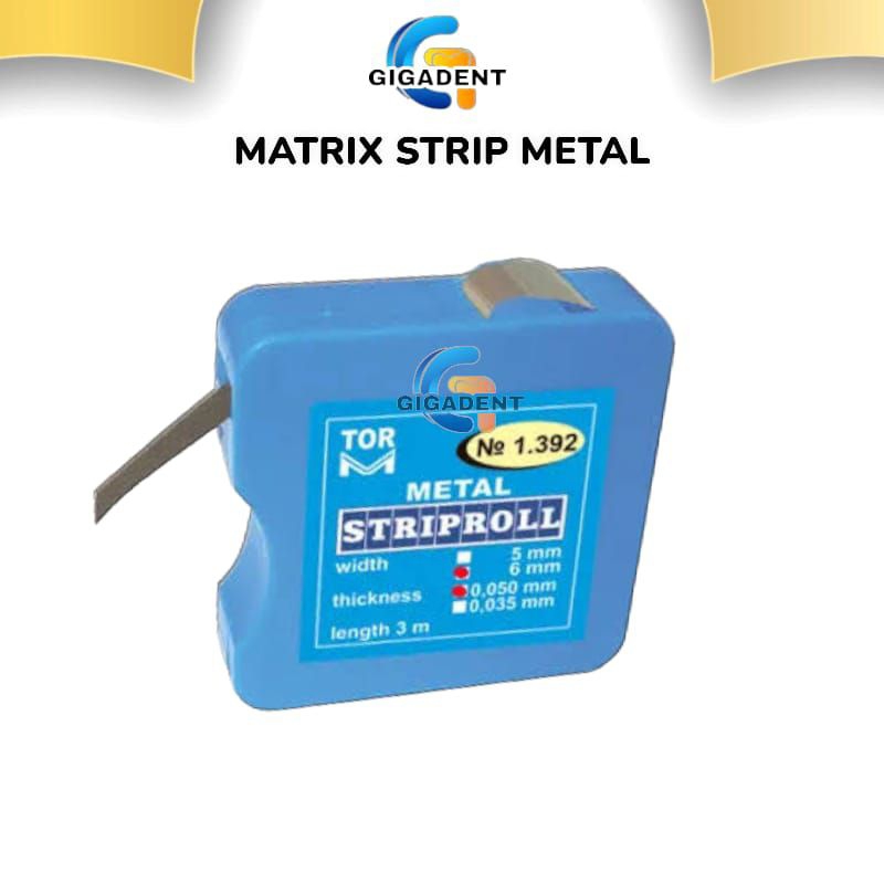 Jual MATRIX STRIP BAND METAL DENTAL | Shopee Indonesia