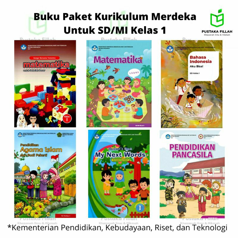 Jual BUKU KURIKULUM MERDEKA SD KELAS 1 ORIGINAL | Shopee Indonesia