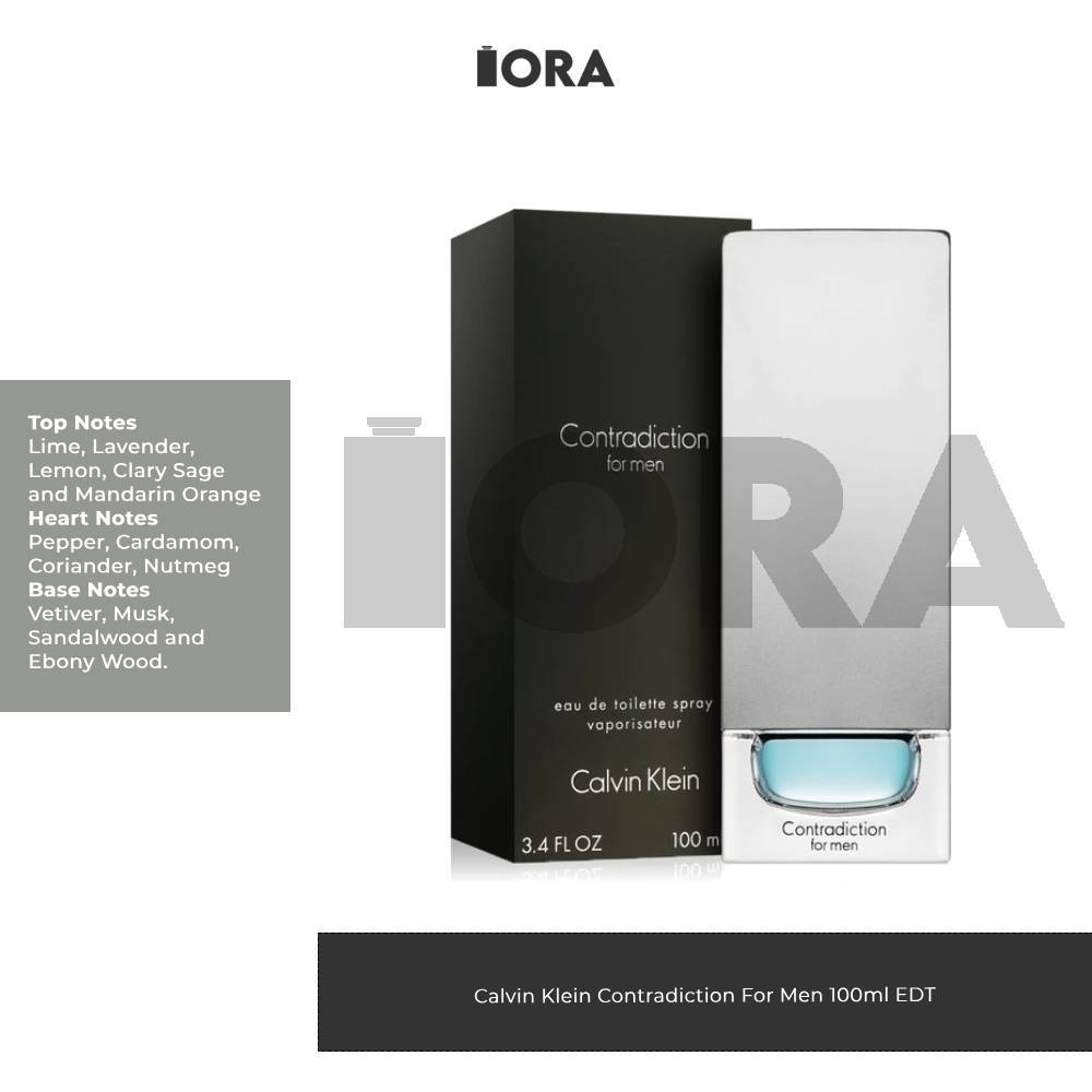Jual Parfum Original CALVIN KL*** Contradiction Men 100ml Eau De