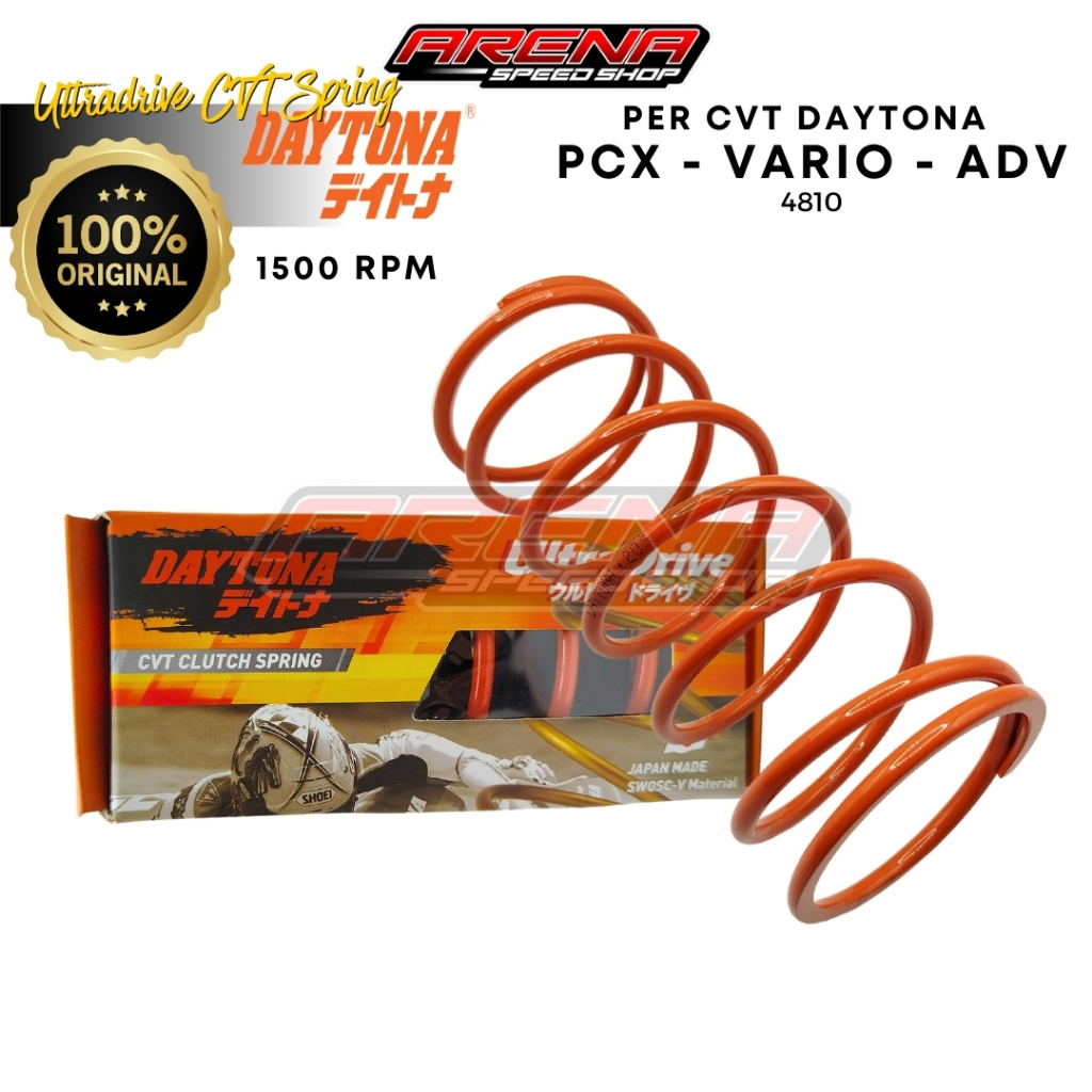 Jual DAYTONA 4810 Ultra Drive CVT Spring +20% - Per CVT 1500 RPM Vario ...