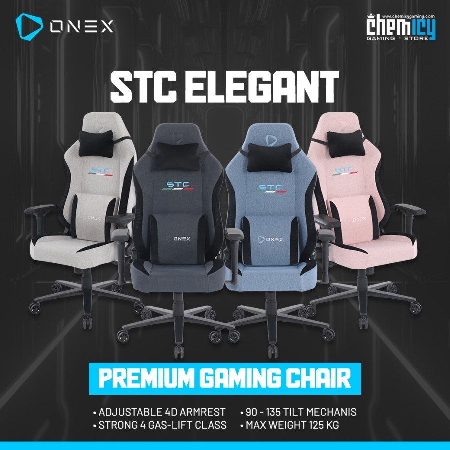 Jual Onex STC Elegant Series Premium Gaming Chair / Kursi Gaming ...