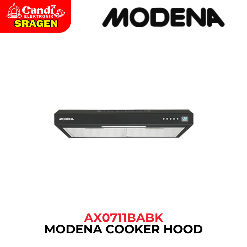 Jual MODENA Cooker Hood 70Cm Purifier Slim Hood Hybrid - AX0711BABK ...