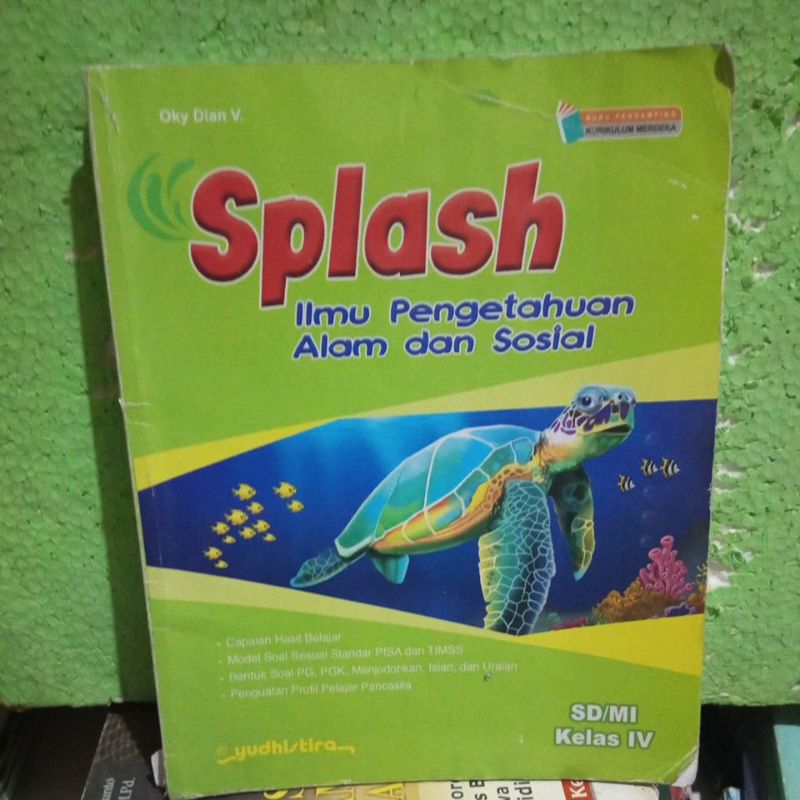 Jual Splash untuk kls 4 SD ( kurikulum merdeka ) ORIGINAL | Shopee ...