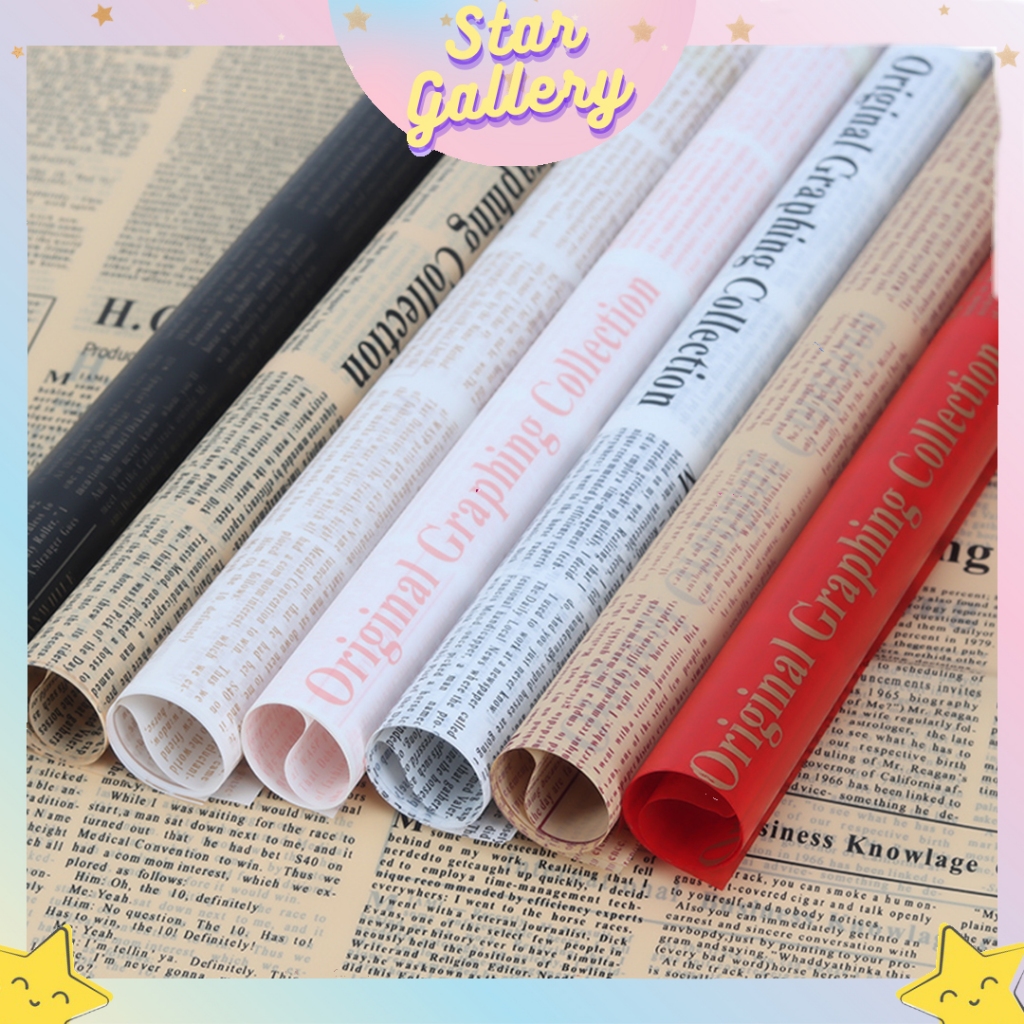 jual-1-pack-isi-20-lembar-kertas-buket-bunga-newspaper-flower