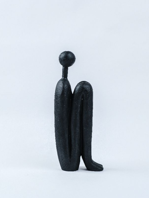 Jual Sitting Man Figure Type B Black | Shopee Indonesia