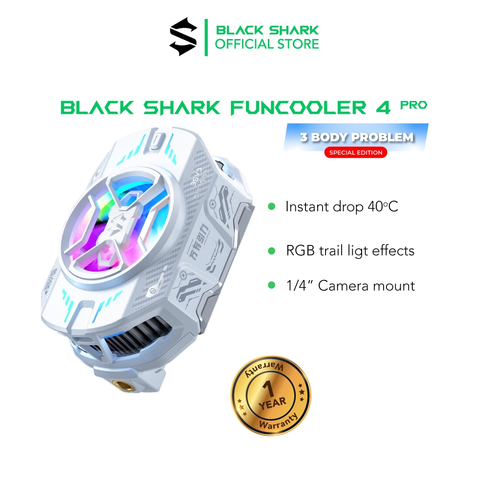 Jual black shark fun cooler 4 pro 7 blade high rpm ultra fast cooling
