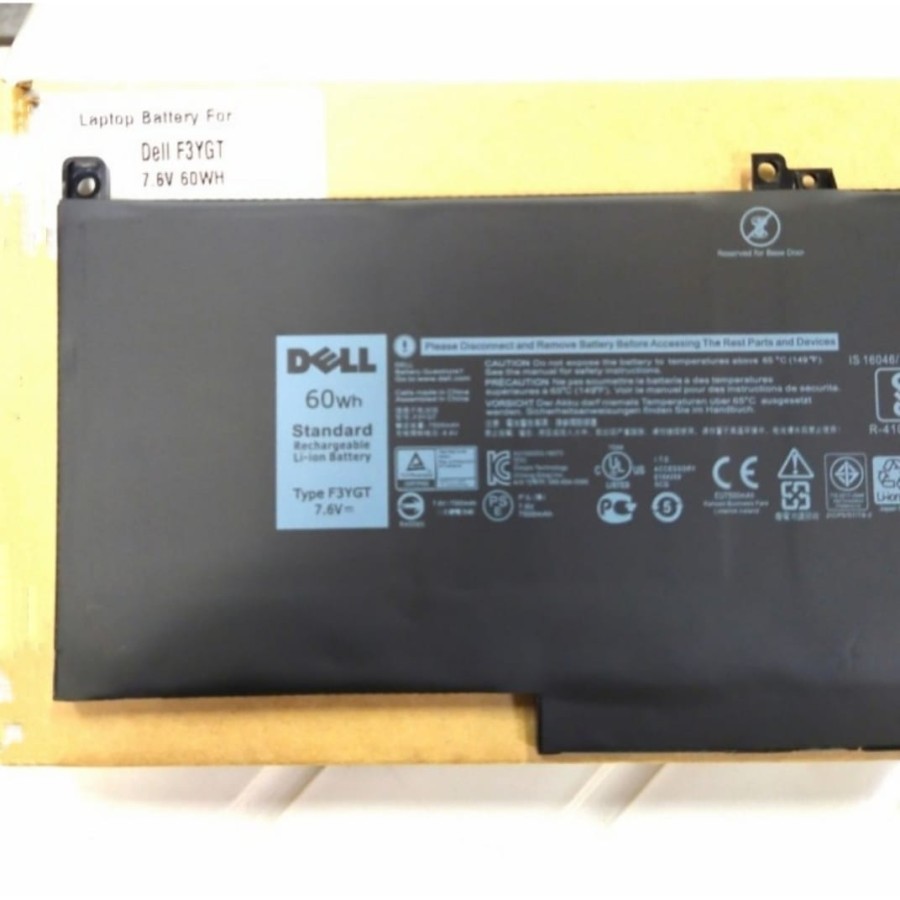 Batteria per Laptop 42Wh DJ1J0 per Dell Latude 12 7280 E7280 7290 E7290 13 E7380 E7390 7380 7390 14 E7480 E7490 7480 7490 DJ1JO  7