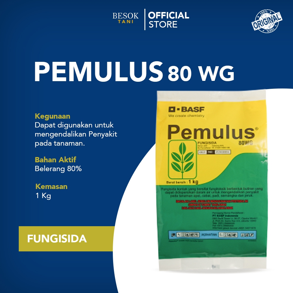 Jual PEMULUS 80 WG 1 Kg | Fungisida | Mengendalikan Penyakit Tanaman ...
