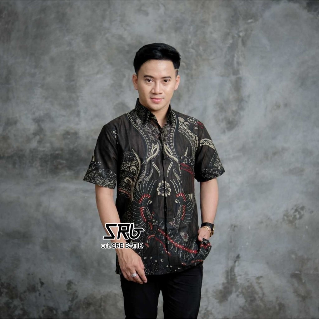 Jual BAJU BATIK PRIA ABADI BATIK KEMEJA BATIK PRIA LENGAN PENDEK ...