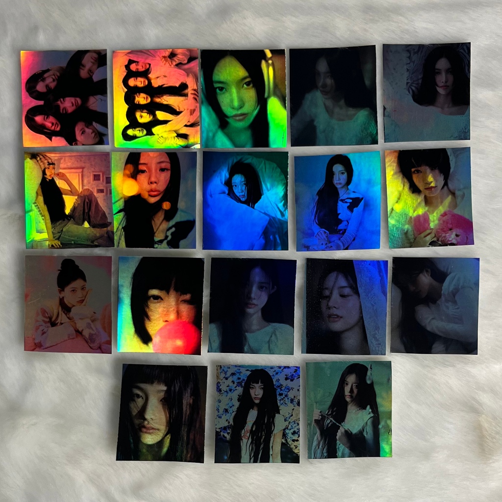 Jual HOLOGRAM MINI STIKER ILLIT SUPER REAL ME 36 PCS STICKER KPOP ...