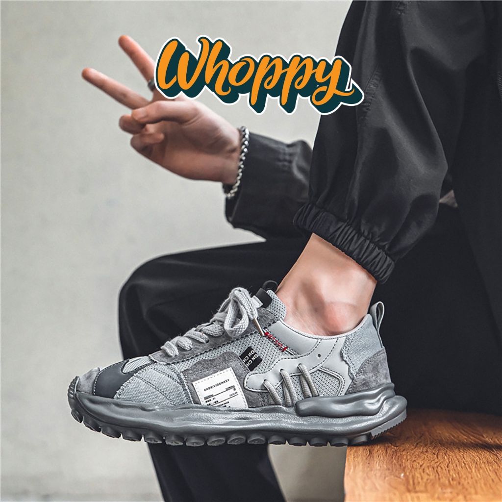 Jual Whoppy SL45 Sepatu Cowok Keren Sneakers Pria Casual Karet Fashion ...