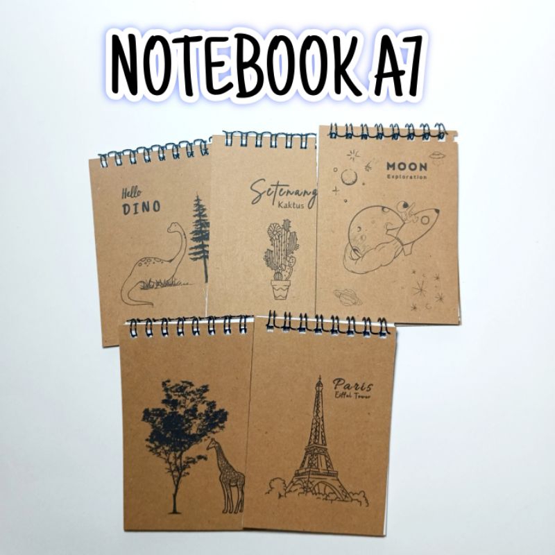 Jual NOTEBOOK CUSTOM | NOTEBOOK | NOTEBOOK SPIRAL | NOTEBOOK A7 | BUKU ...