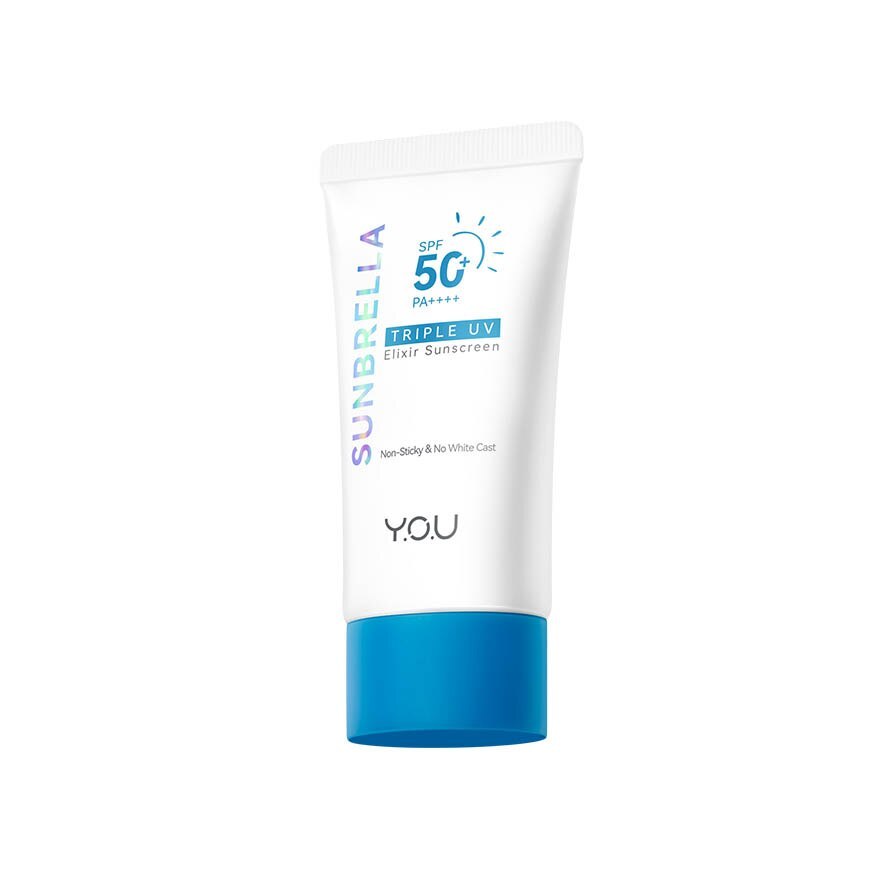 Jual YOU SUNBRELLA Triple UV Elixir Sunscreen Gel SPF 50+ PA++++ [UVA ...