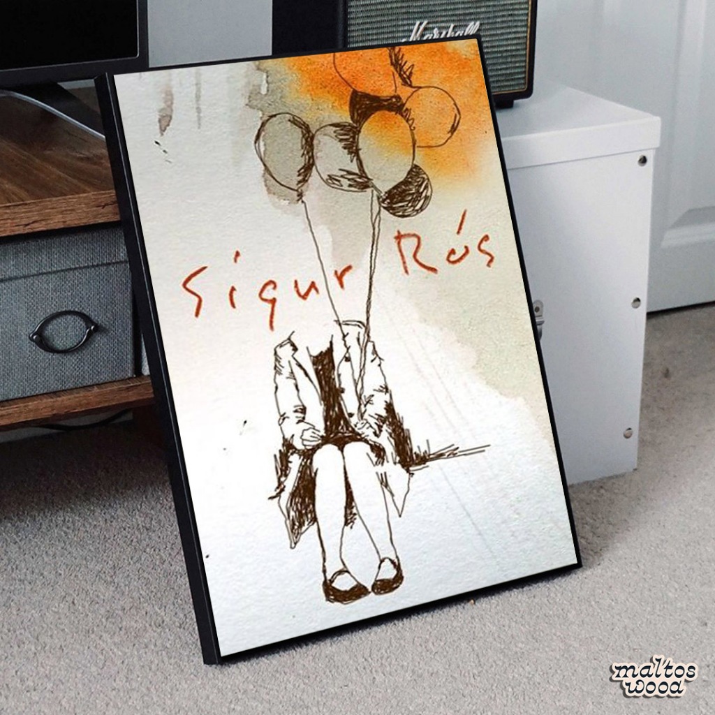 Jual Poster Sigur Ros + Frame | Shopee Indonesia