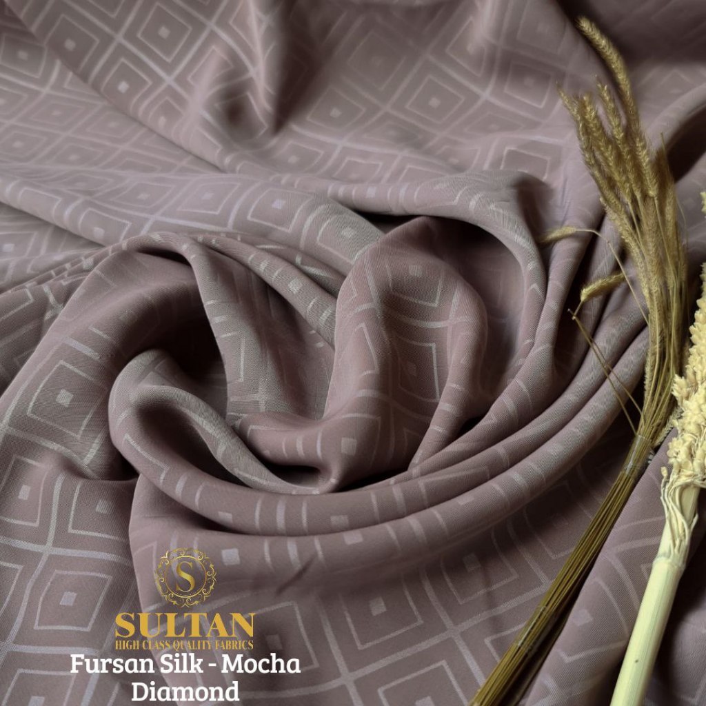 Jual KAIN FURUSIYAH SILK SULTAN EMBOSS DIAMON 50 cm | Shopee Indonesia