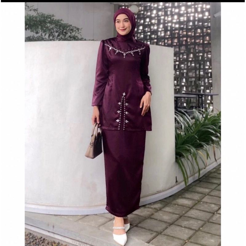 Jual COZYWEAR - Set Rok Aurel baju kurung melayu viral baju malaysi ...