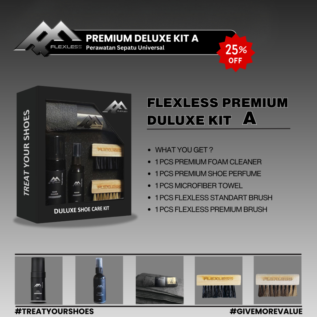 Jual FLEXLESS | Foam Pembersih Sepatu | Sabun Sepatu Universal | Shoe ...