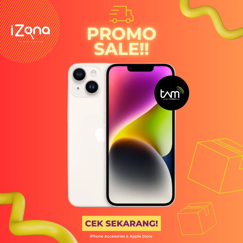 Jual iPhone 14 128Gb BNIB (White) | Shopee Indonesia