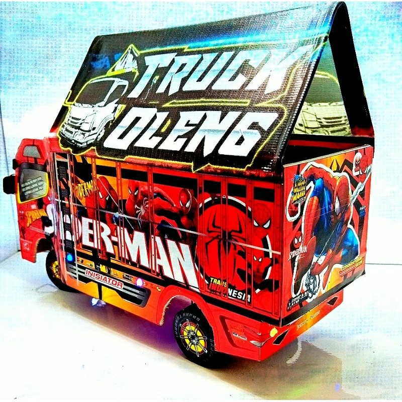 PROMO Miniatur Truk Olen Lampu Belok Edukasi