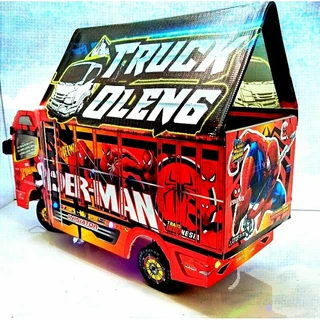 PROMO Miniatur Truk Olen Lampu Belok Edukasi