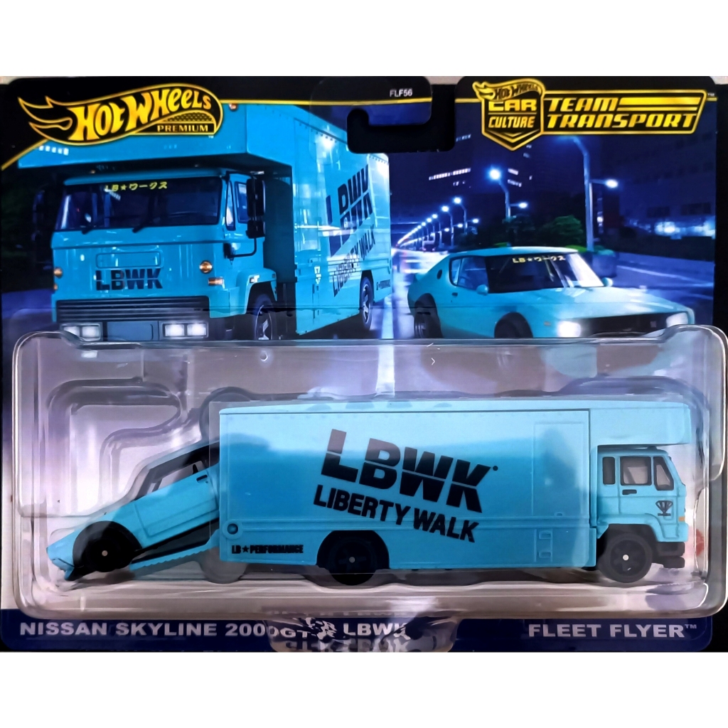 Jual Hot Wheels Team Transport Nissan Skyline LBWK Silverado Mercedes ...