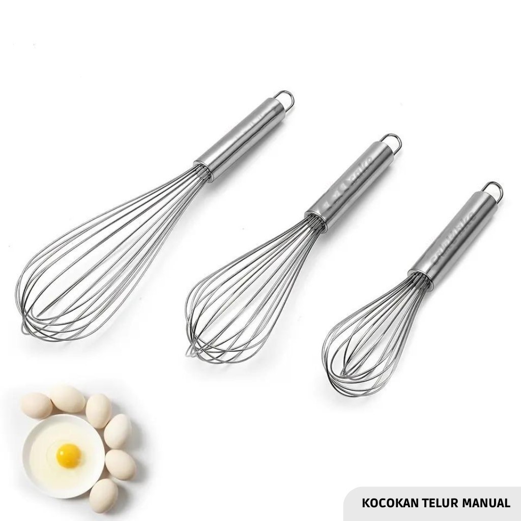 Jual GB ALAT KOCOKAN TELUR MANUAL UK 26CM 23CM 20CM