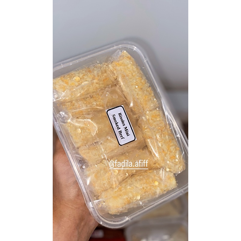 Jual RISOL MINI SMOKEDBEEF 15 (REGULER WAJIB DUST BUBBLE ) | Shopee ...