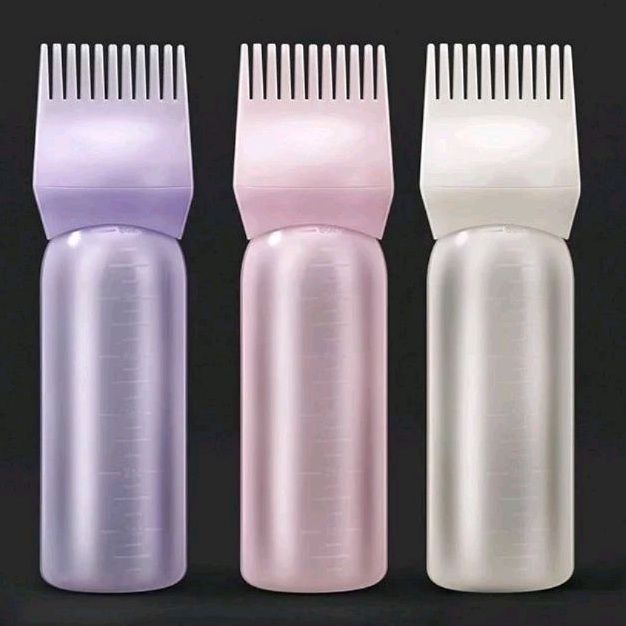 Jual Botol Pewarna Rambut Dengan Kuas Aplikator Hair Dye Bottle With ...