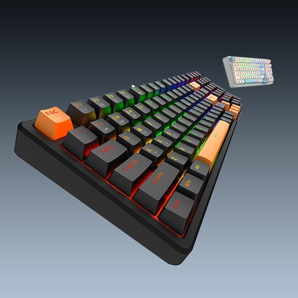 Jual Gamen Titan VI Keyboard Gaming Mechanical RGB | Shopee Indonesia