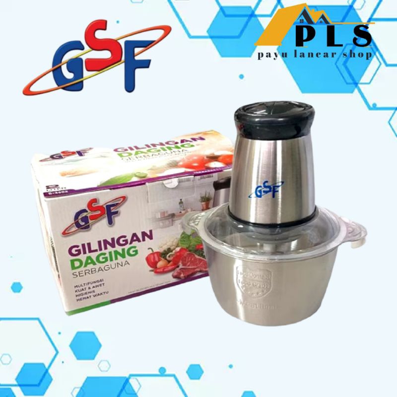 Jual chopper gilingan daging GSF 3802 kapasitas 2 liter | Shopee Indonesia