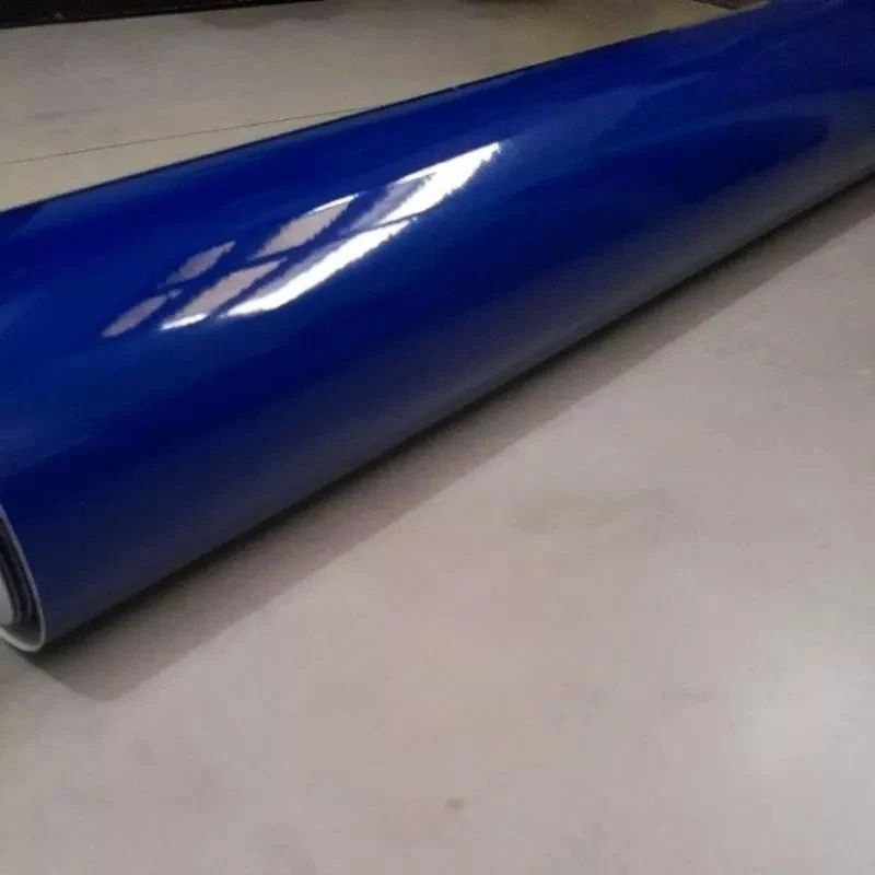 Jual Stiker Skotlet Warna Biru Tua Glossy Lebar 45 Cm | Shopee Indonesia