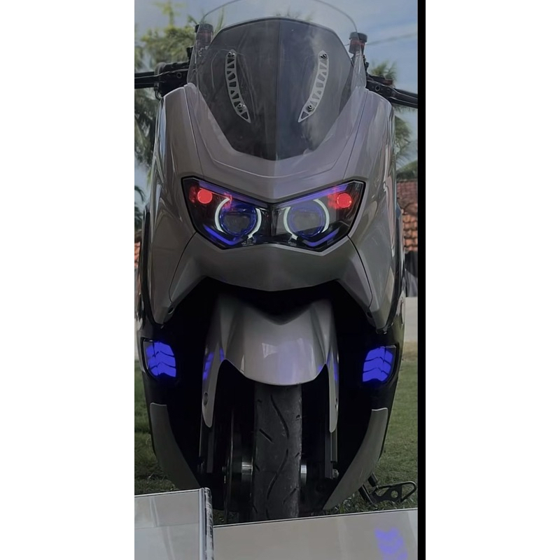 Jual LAMPU BILED NMAX NEW FULLSET + LAZY FRAME PNP | Shopee Indonesia